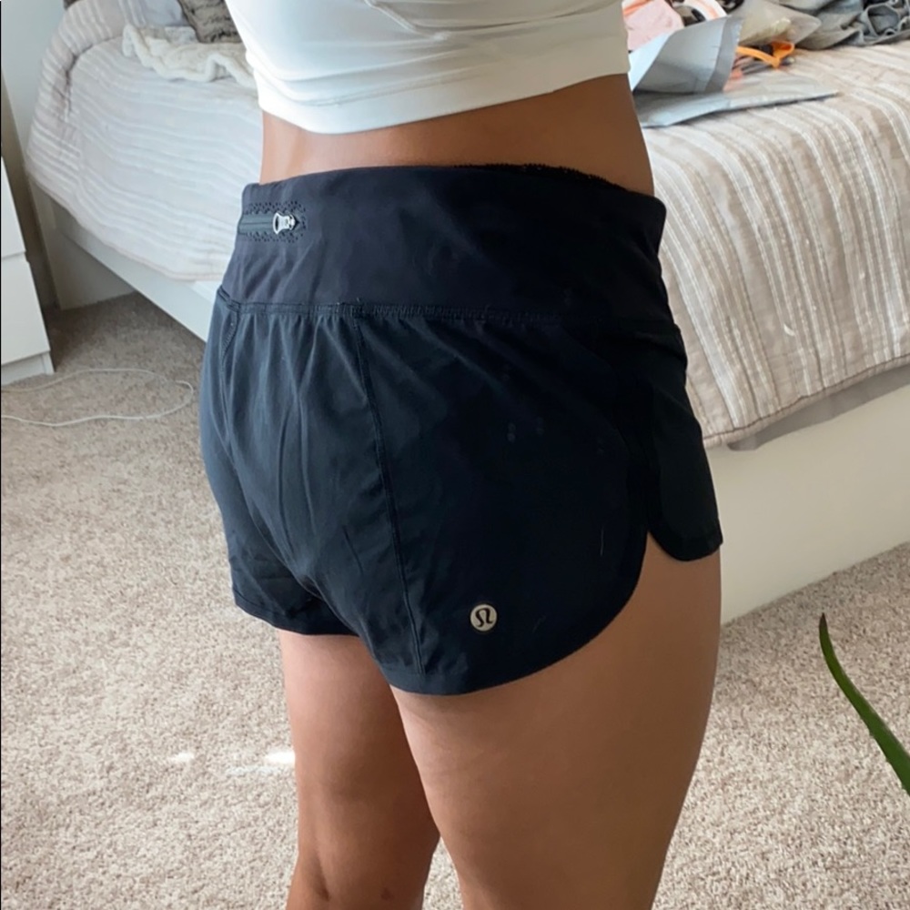 Lululemon black shorts